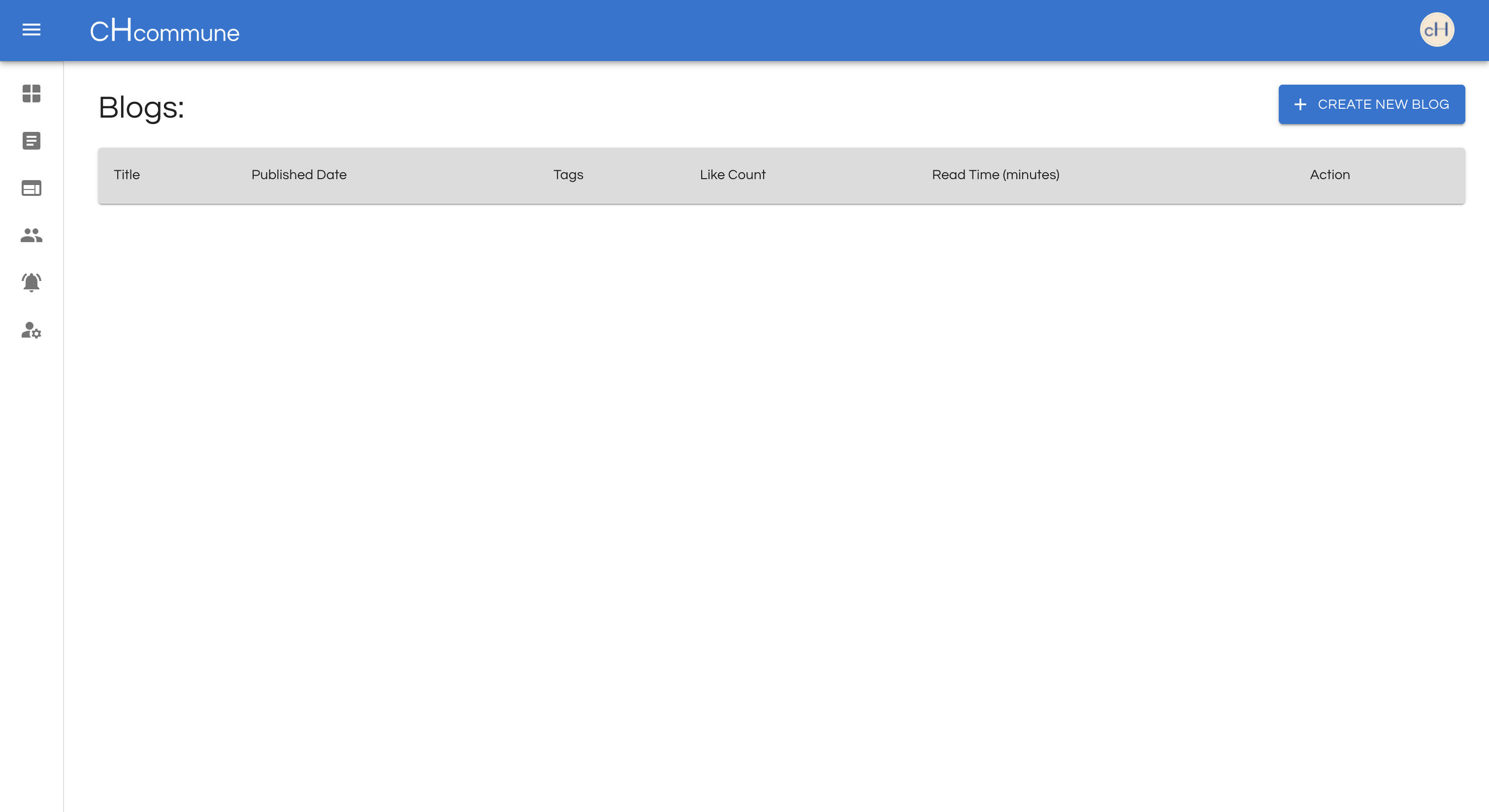 Admin Blog Moderation