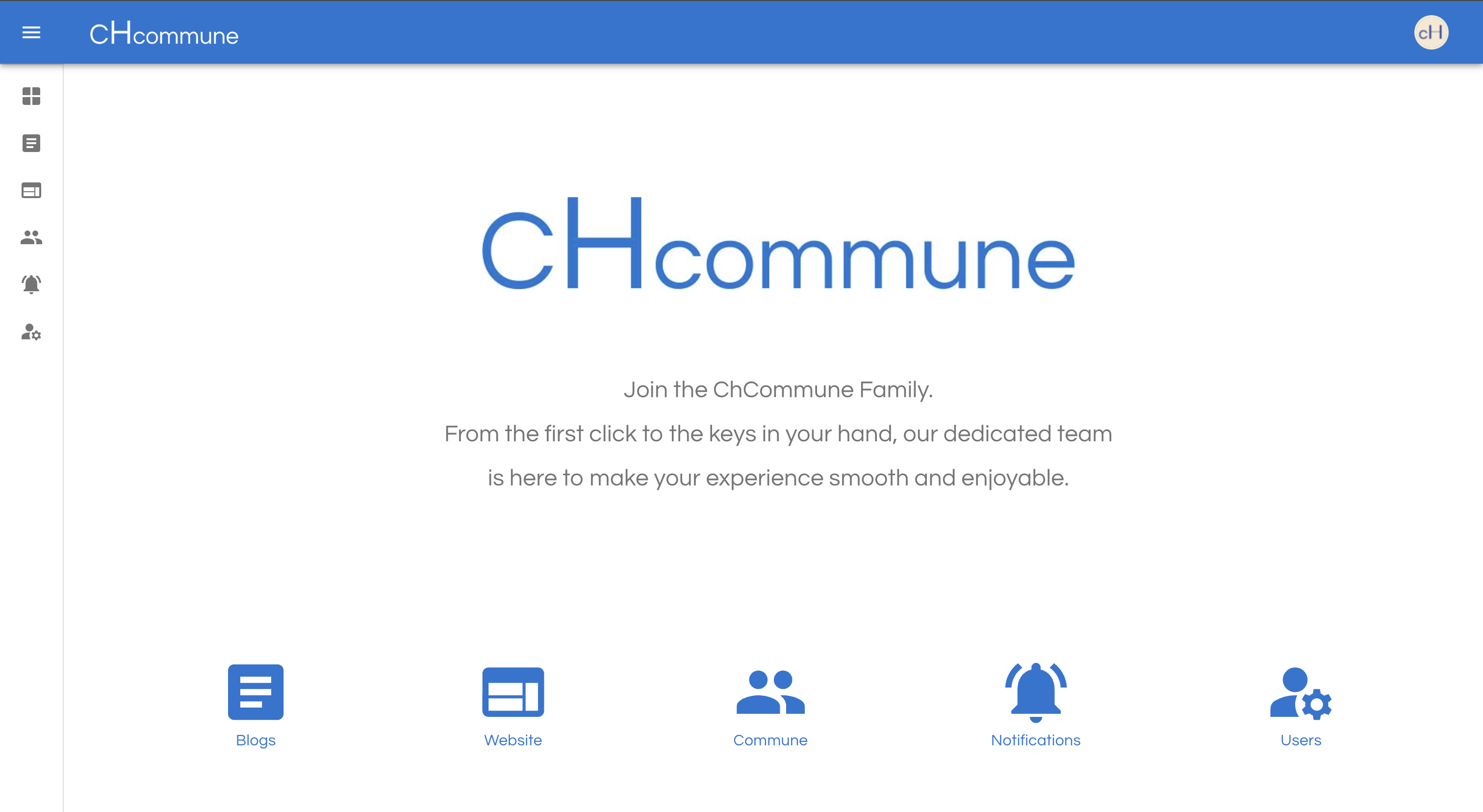 Admin Dashboard Home