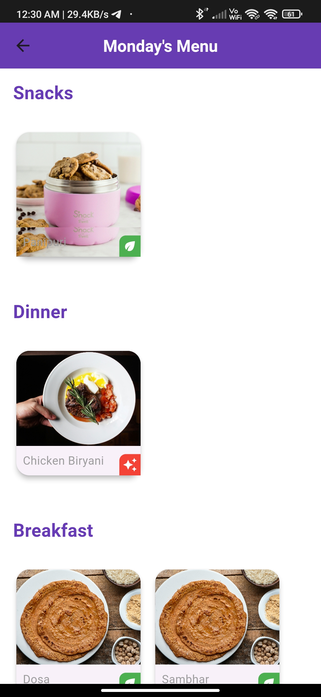Mobile Menu