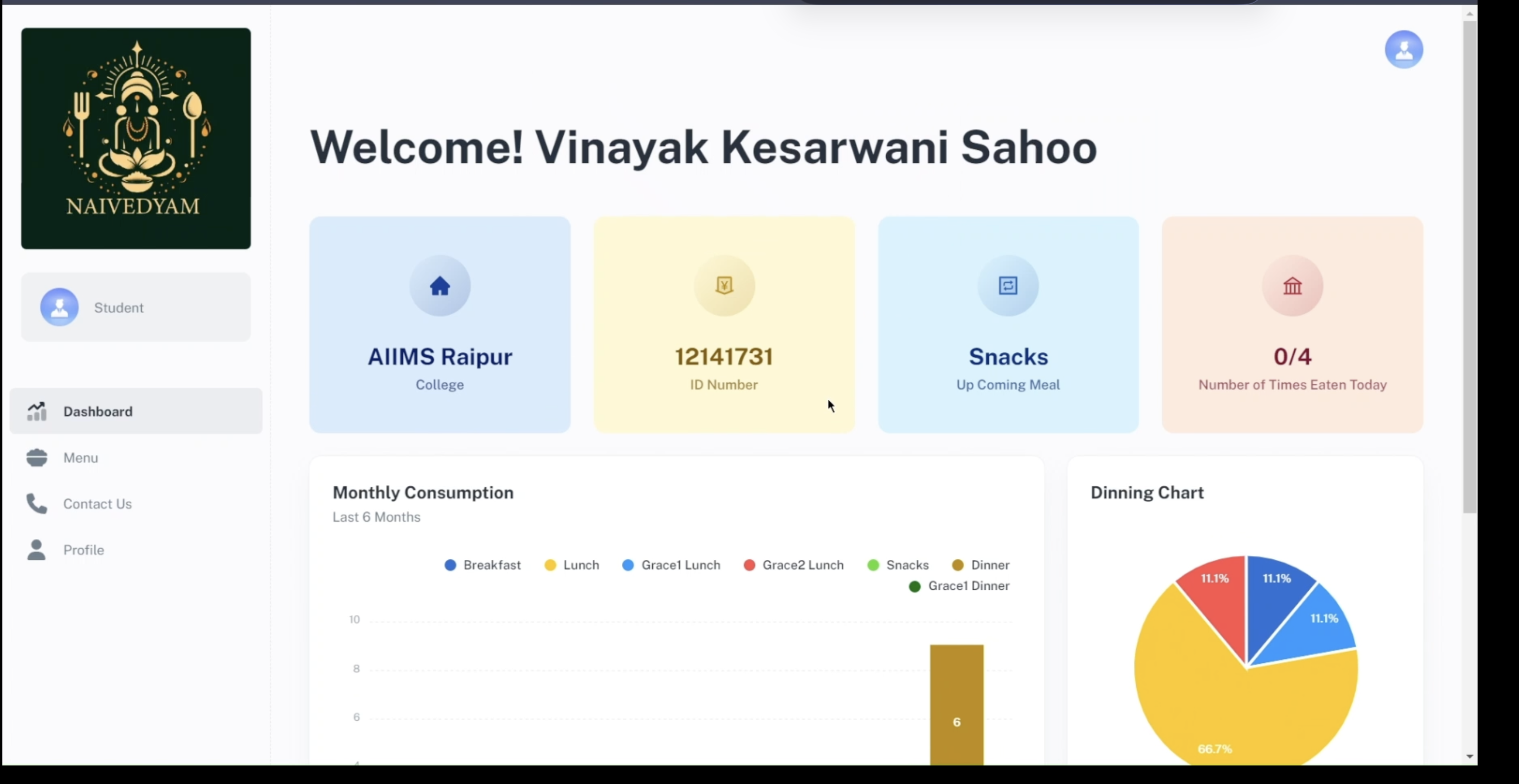 Student Dashboard